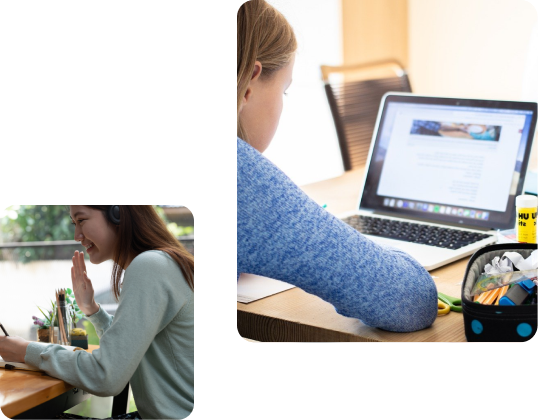 DD visuel echanges reguliers en anglais