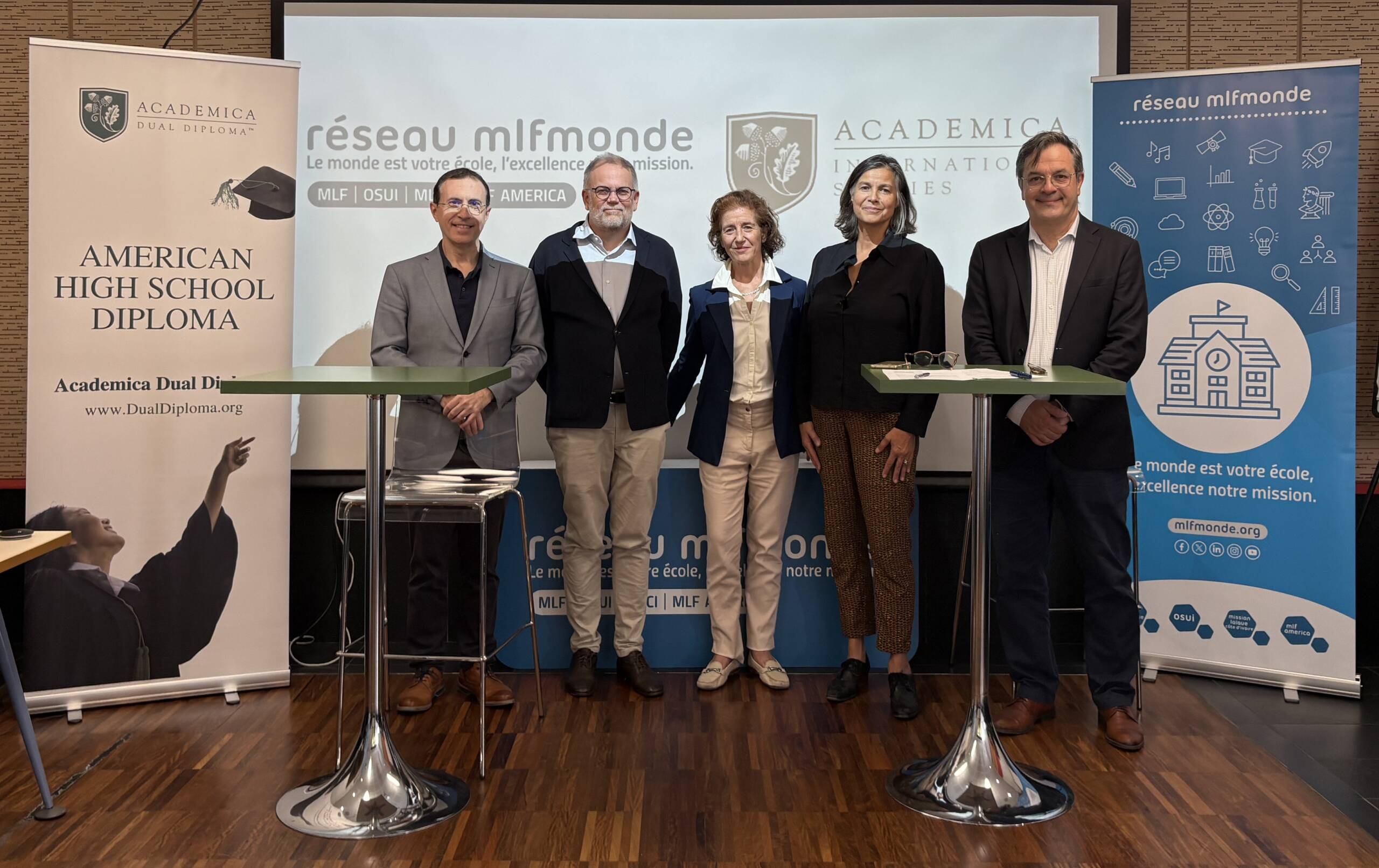 Academica et le Réseau mlfmonde s’unissent pour élargir l’horizon des élèves